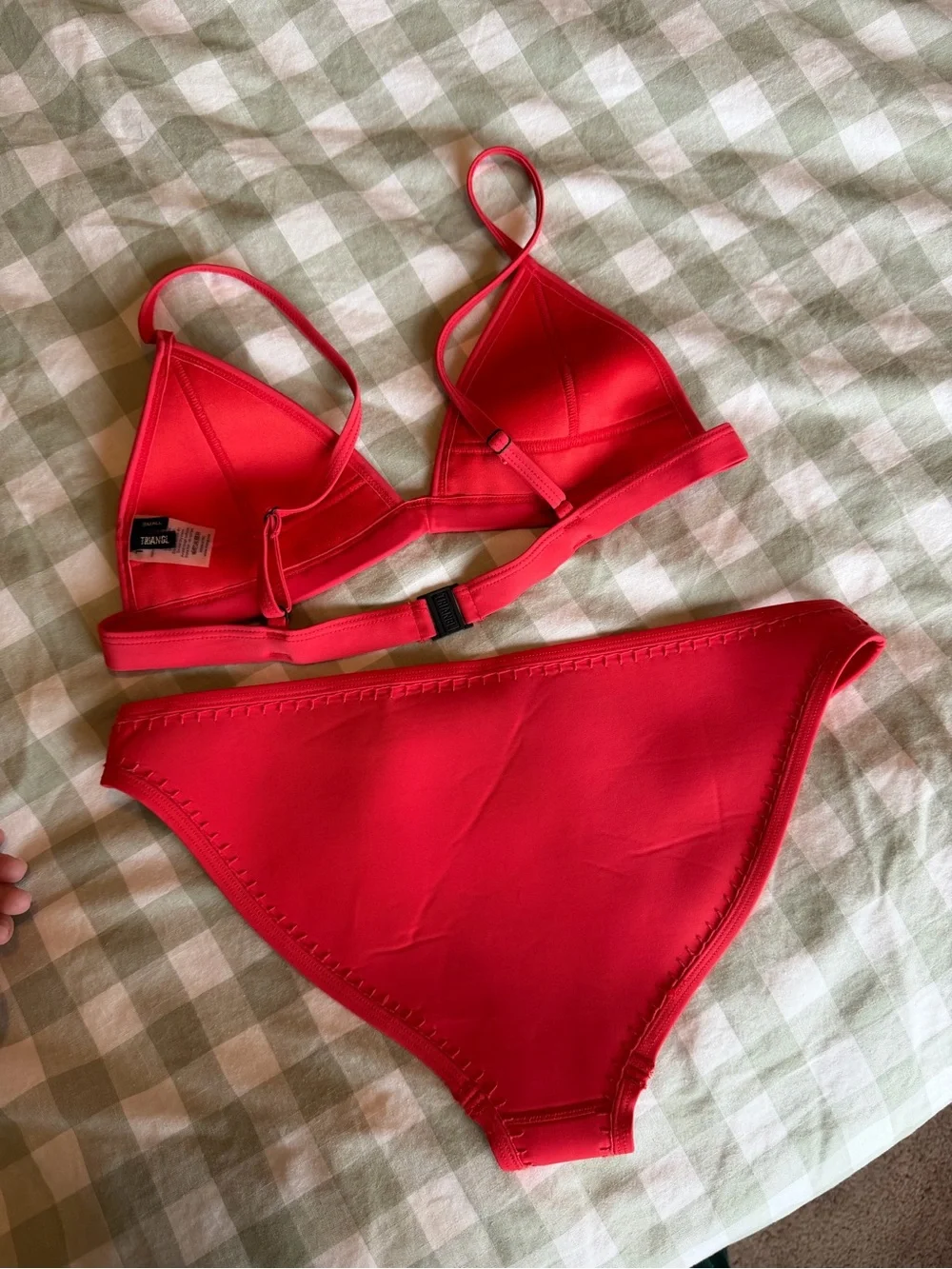 triangl swimwear bold red